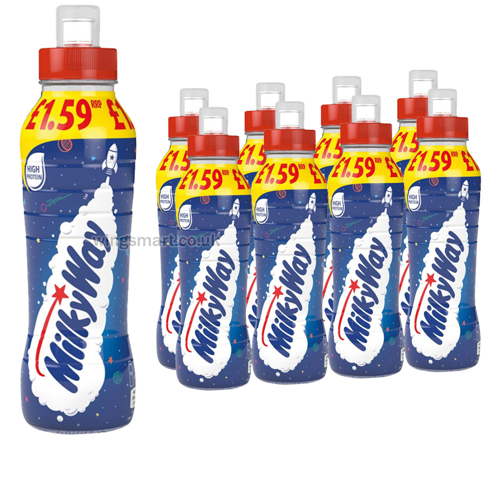 Milky Way Drink NAS 350ml Sports Cap (Pack 0f 8)
