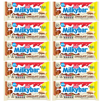 Milkybar Chocolate Crumble White Chocolate Bar 84g PMP