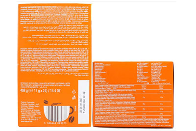Mokate 3 in 1 Caramel Coffee Sachets 24 x 17g (3 Packs / 6 Packs)