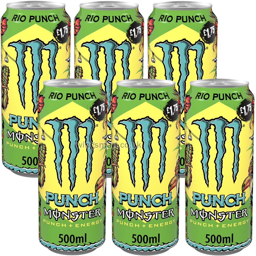 Monster Energy Drink Rio Punch 500ml PMP