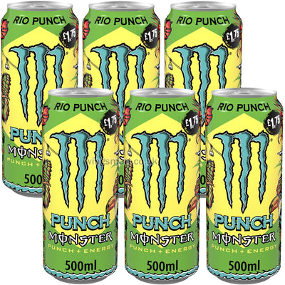 Monster Energy Drink Rio Punch 500ml PMP