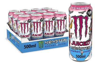 Monster Energy Drink Viking Berry 500ml PM £1.85 Can