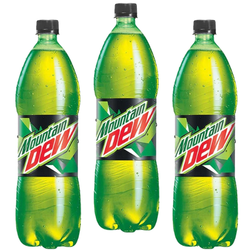 Mountain Dew Green 3 X 2.25 L