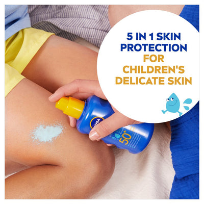 NIVEA Kids Protect & Care Coloured Spray SPF 50+ – 200ml