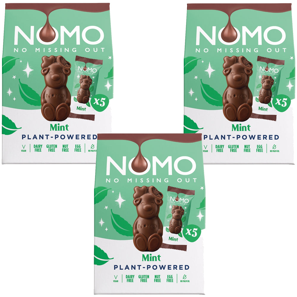 NOMO Mini Mint Reindeers 5 Pack 53g