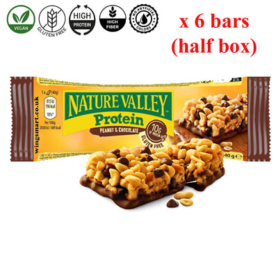 Nature Valley Protein Peanut & Chocolate Cereal Bars 40g