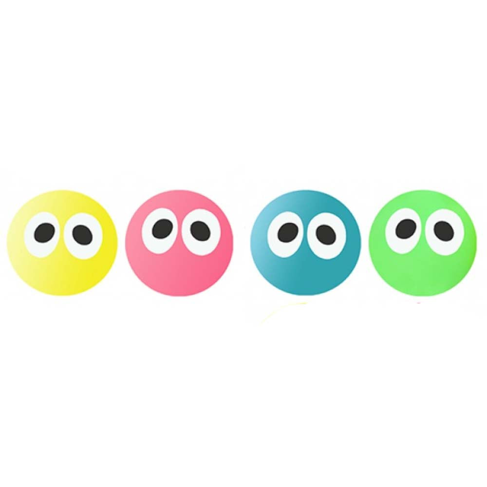 Wizz Toys Big-Eyed Light Up Balls – 12 Pack