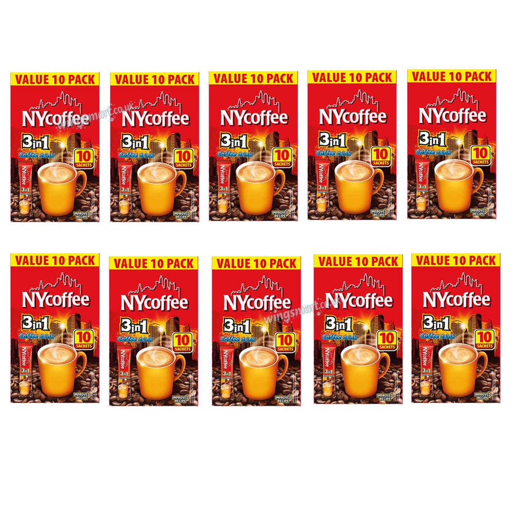 Nycoffee 3 in 1 Coffee Drink 10 x 14g (140g)