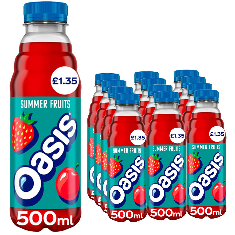 Oasis Summer Fruits 500ml PMP