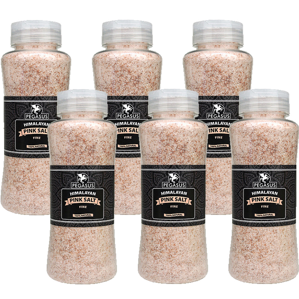 Pegasus Himalayan Pink Salt Fine 800g (Pack of 6)