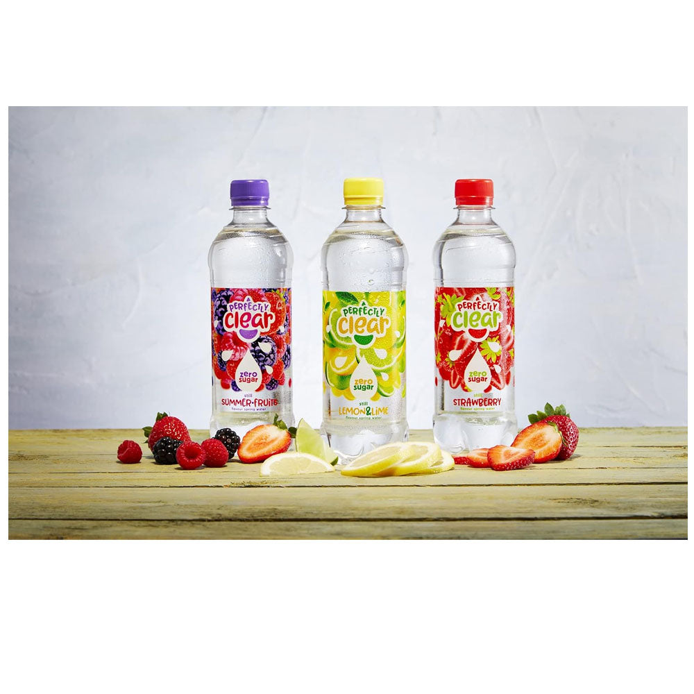 Perfectly Clear Still Flavoured Spring Water 500ml – 12 Bottles