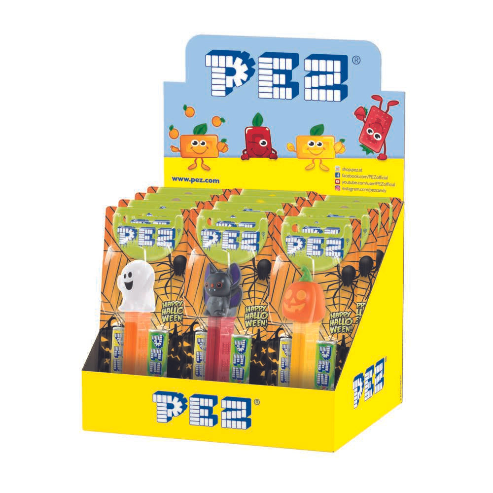 Pez Halloween 1+2 Impulse Packs 17g – 12 Packs