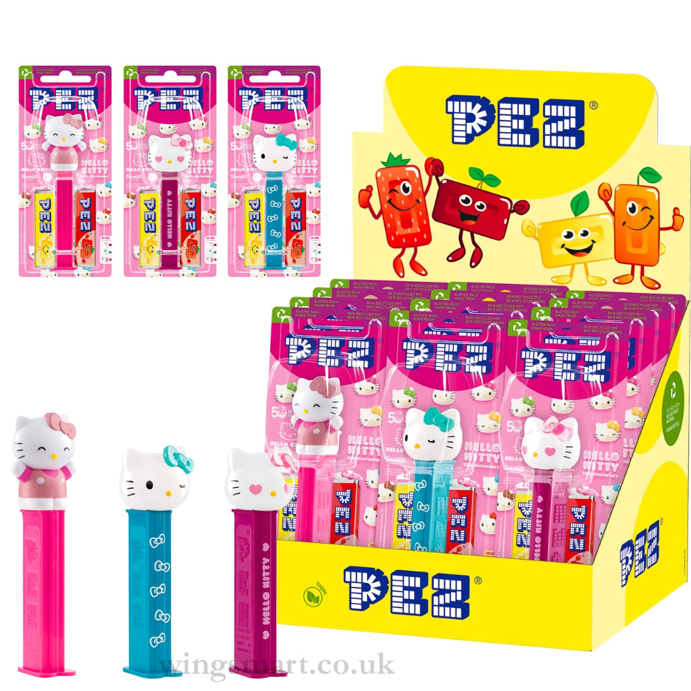 Pez Character Variety 1+2 Impulse Packs 17g (Box of 12)