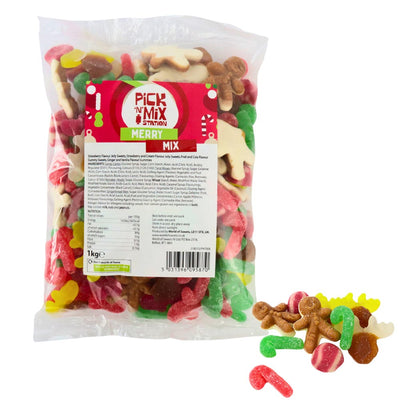 Pick n Mix Station Merry Mix Bag 1kg