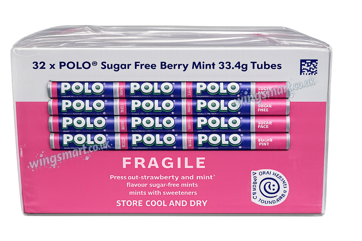 Polo Sugar Free Berry Mint 32 x 33.4g | Full Box