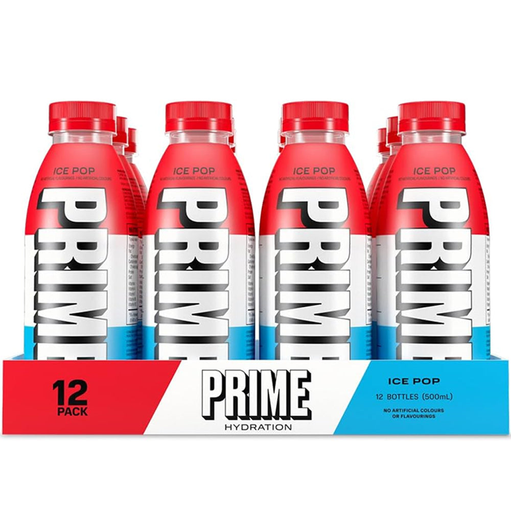 Prime Hydration Ice Pop Flavour 500ml (Case of 12)