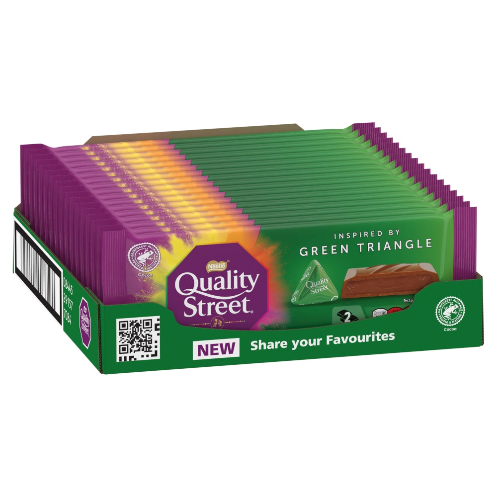 Quality Street Green Triangle Chocolate Sharing Bar 84g