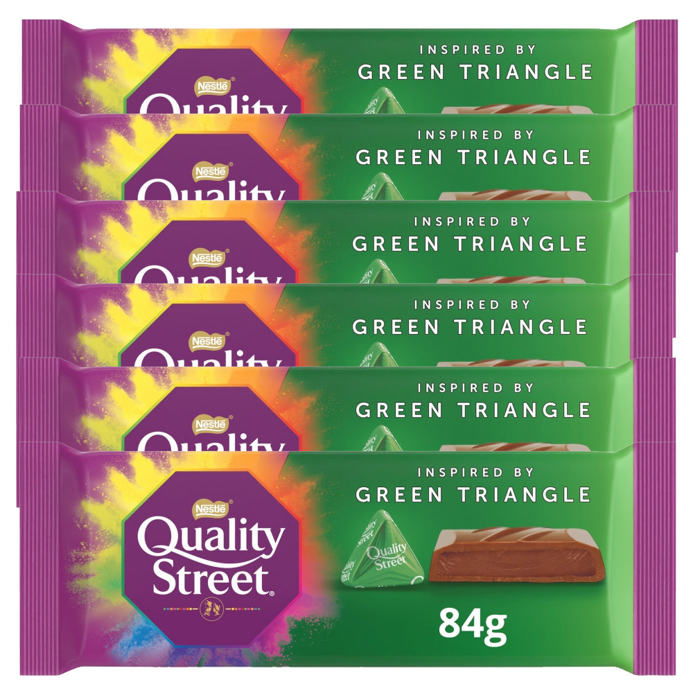 Quality Street Green Triangle Chocolate Sharing Bar 84g