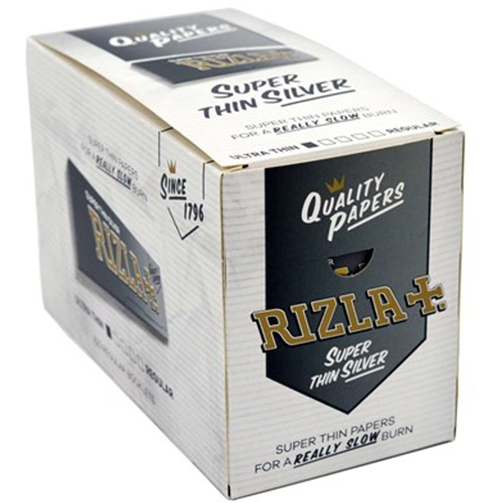 RIZLA SILVER REGULAR SIZE PAPERS - 100 PACK