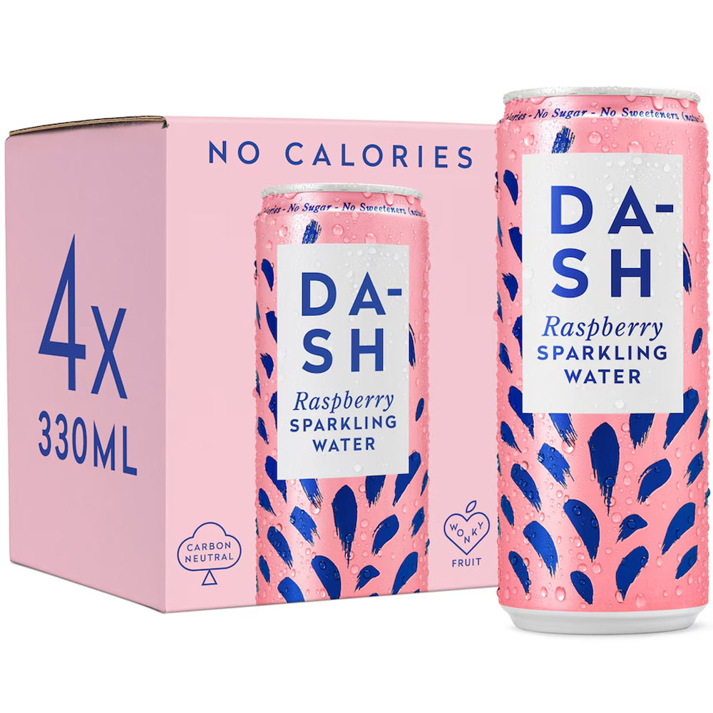 Dash Sparkling Water 330ml (Pack of 4)