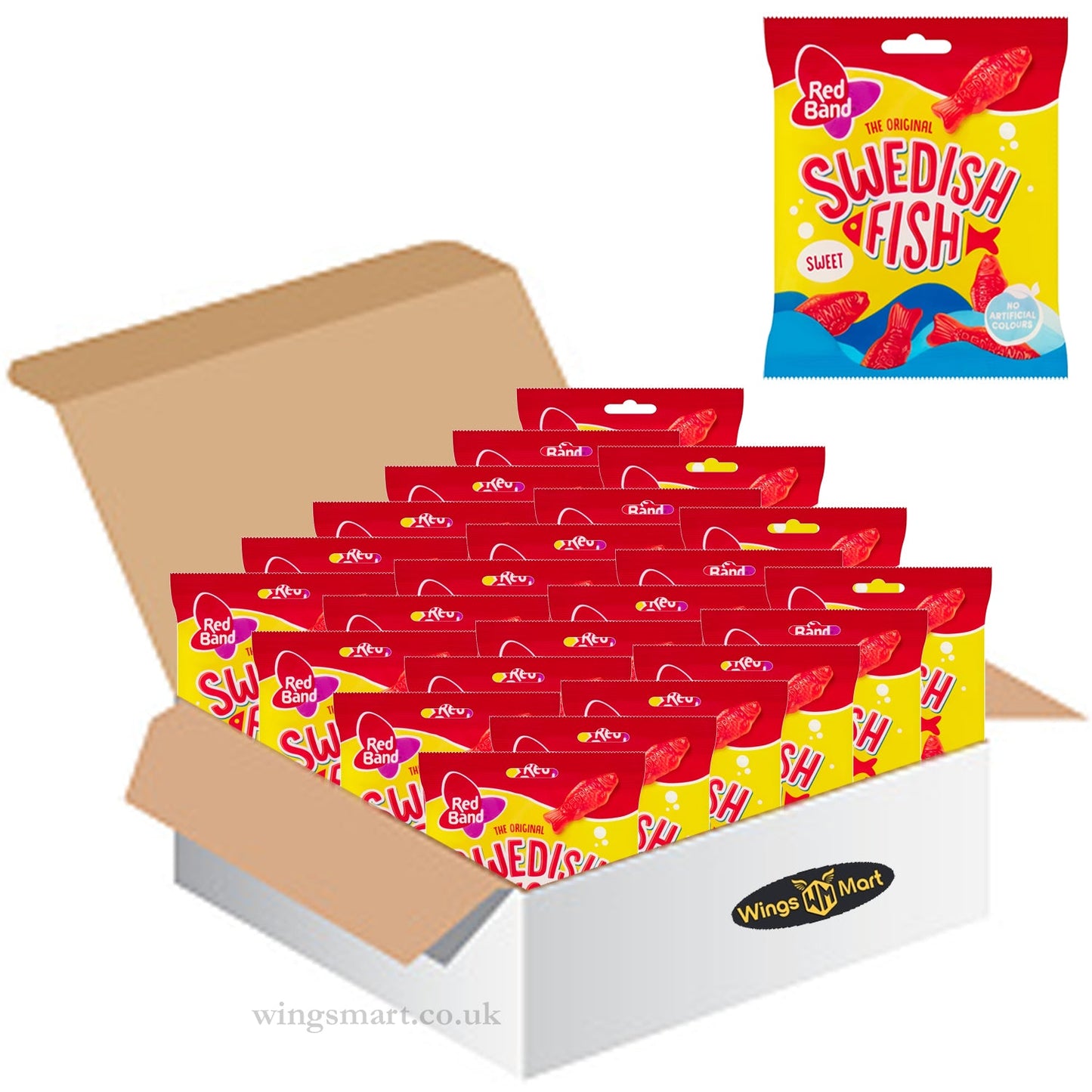 Red Band The Original Sweet Swedish Fish 100g