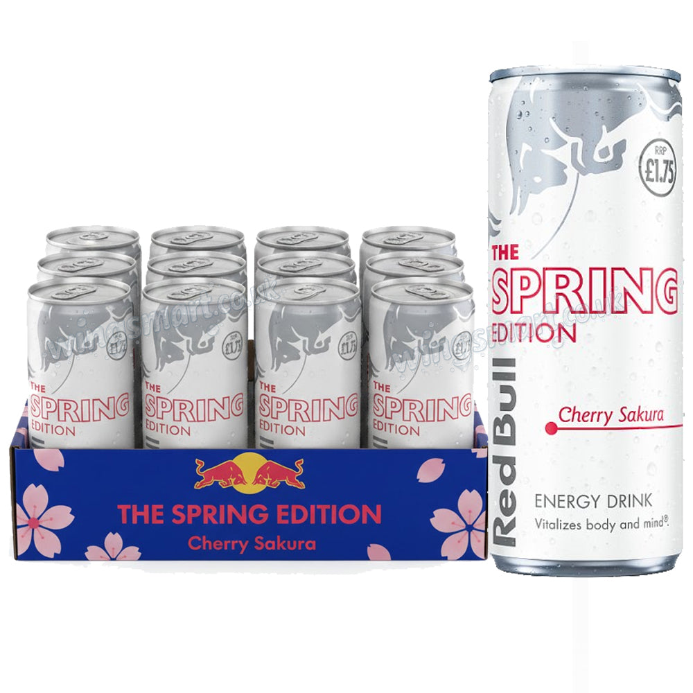 Red Bull Spring Edition Cherry Sakura Energy Drink 250ml PMP
