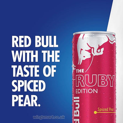 Red Bull Energy Drink Ruby Edition 2025 PMP 250ml (Pack of 12)