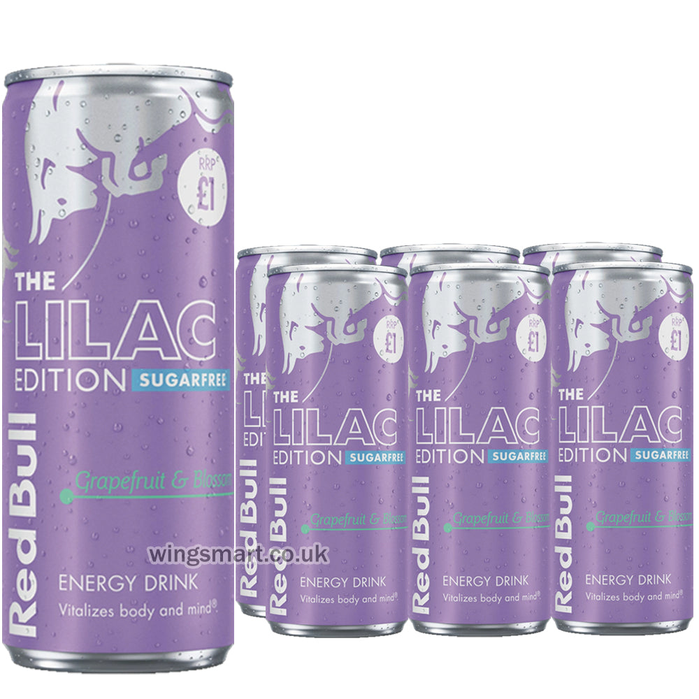 Red Bull Sugarfree Lilac Edition 250ml