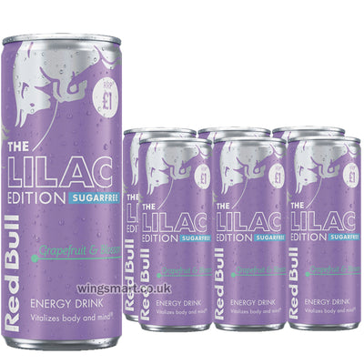 Red Bull Sugarfree Lilac Edition 250ml