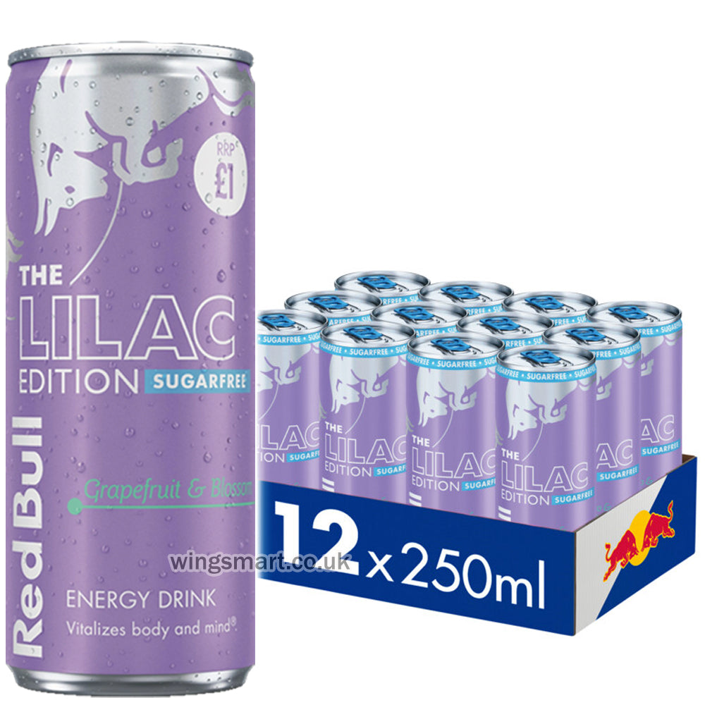 Red Bull Sugarfree Lilac Edition 250ml