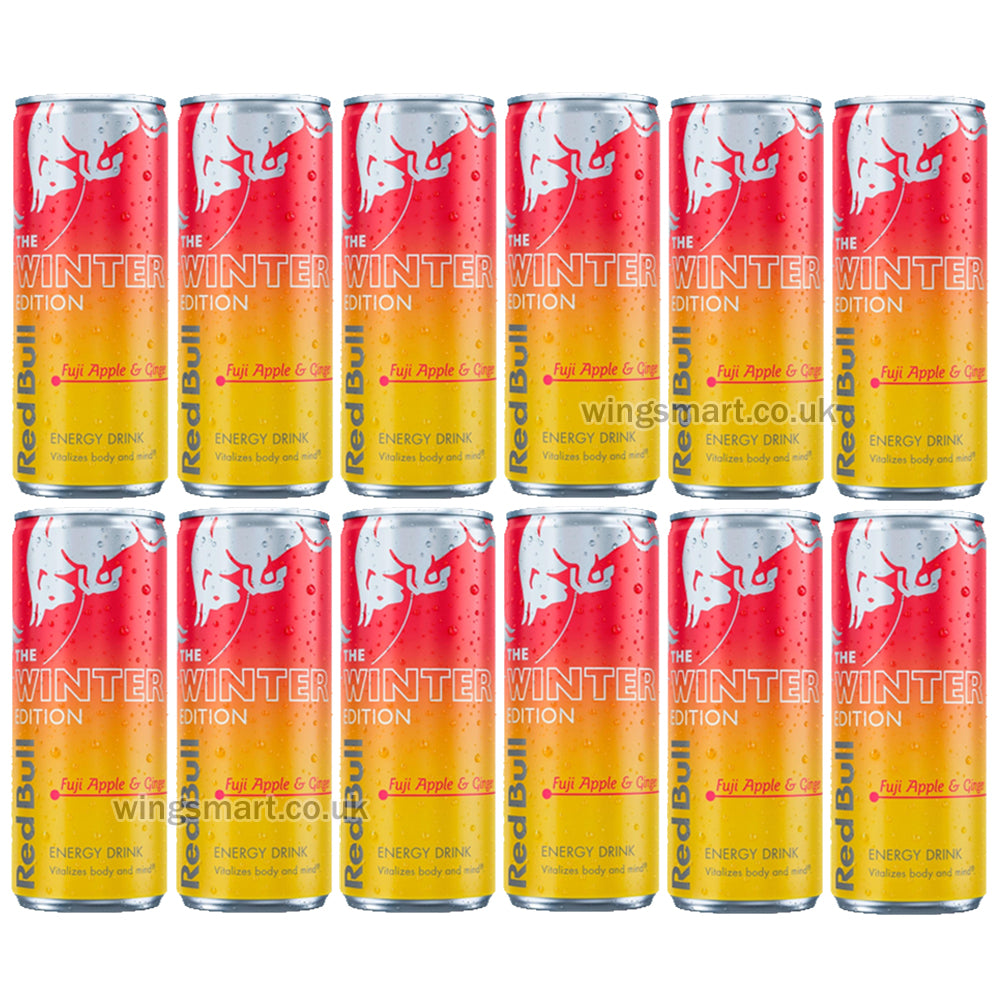 Red Bull Winter Edition Fuji Apple & Ginger 12 x 250ml