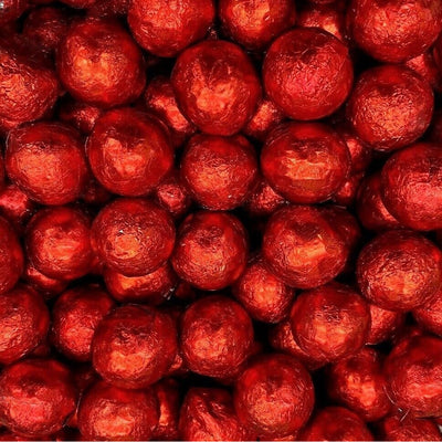Kinnerton Red Foiled Chocolate Balls