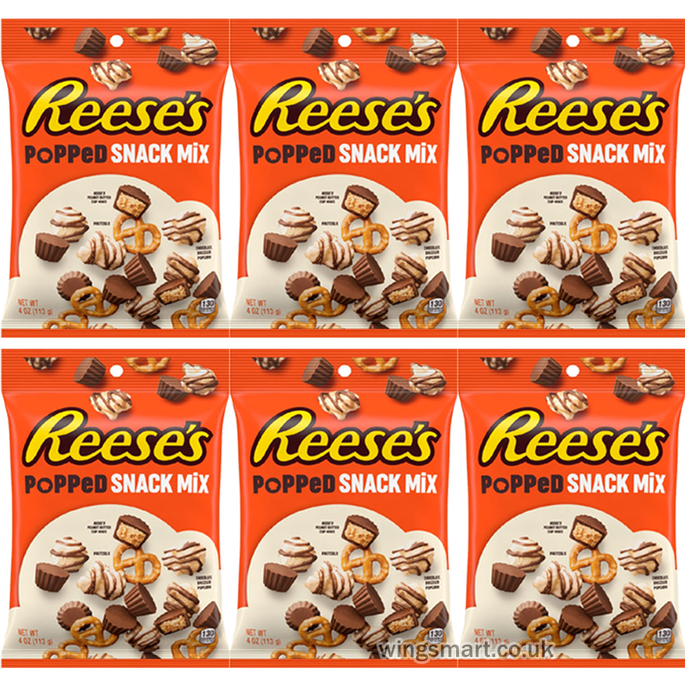 Reese's Popped Snack Mix Bag 113g
