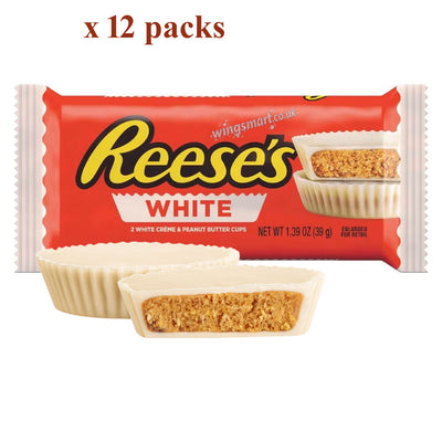 Reese's White Peanut Butter 2 Cups 39g (12 or 24 Packs)