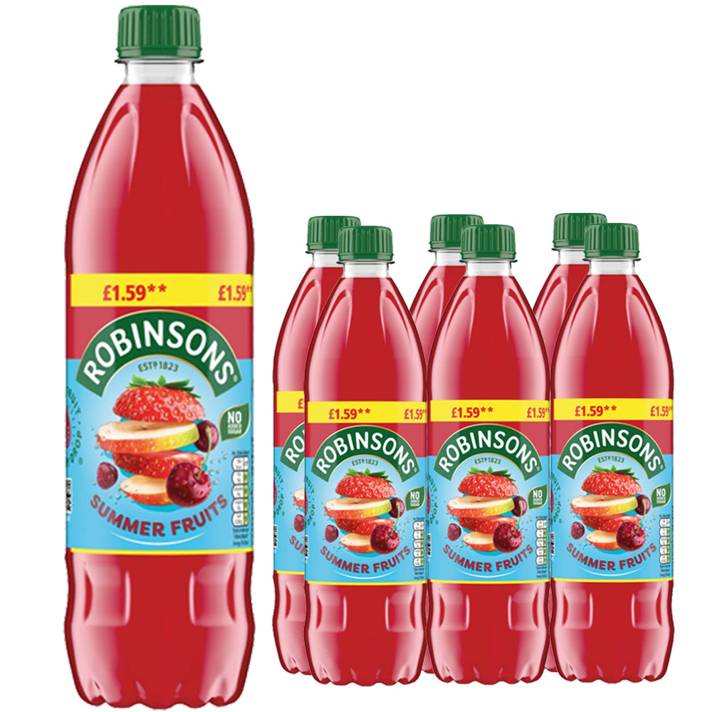 Robinsons Summer Fruits No Added Sugar Squash – 750ml Bottle