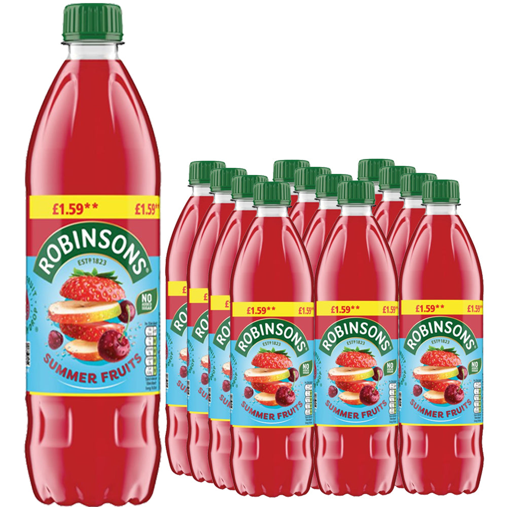 Robinsons Summer Fruits No Added Sugar Squash – 750ml Bottle
