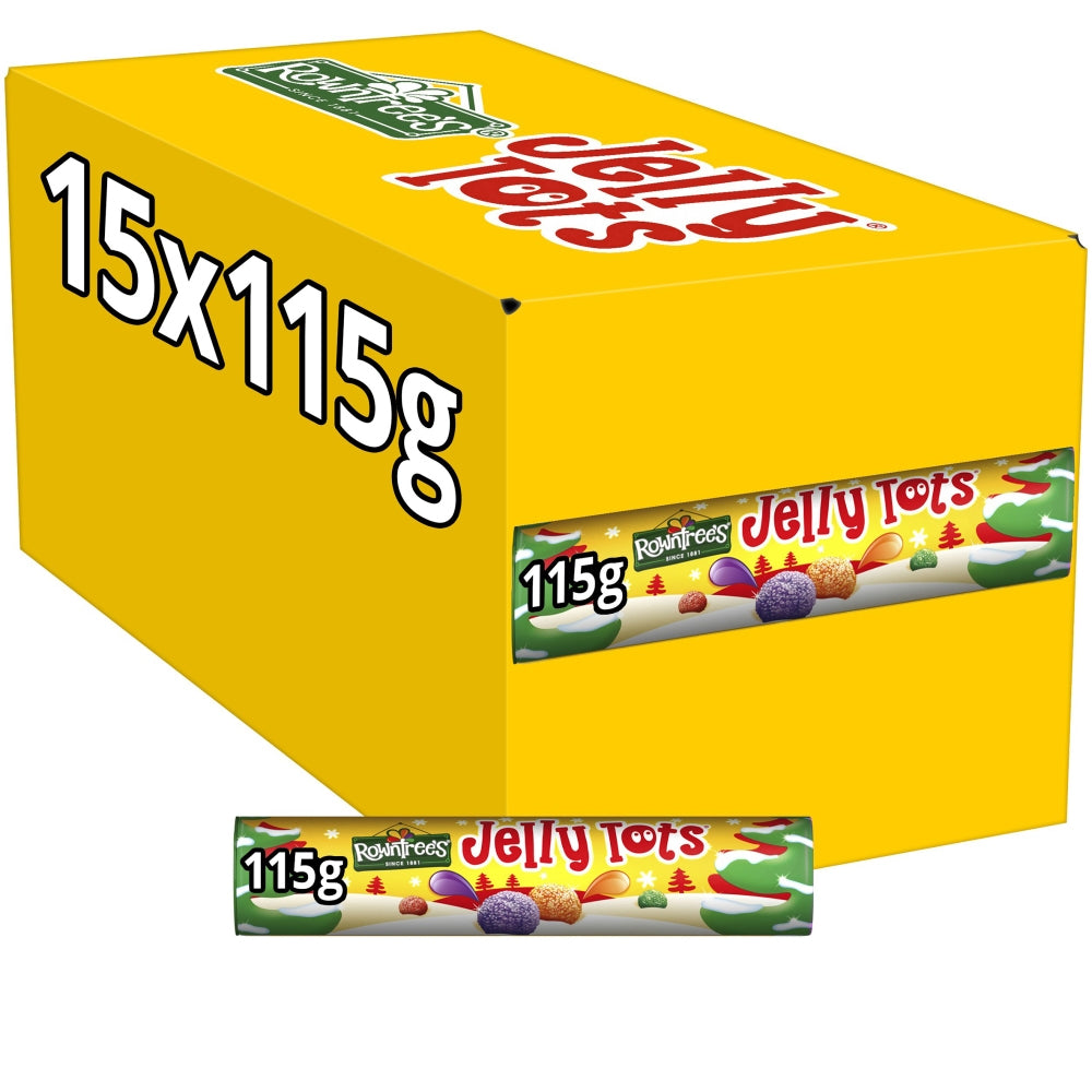 Rowntree’s Jelly Tots Giant Tube 15 x 115g