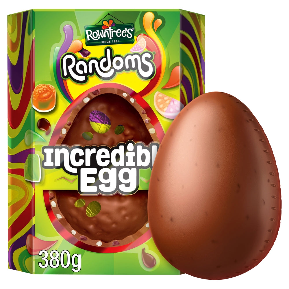 Rowntree's Randoms Milk Chocolate Incredible Easter Egg 380g