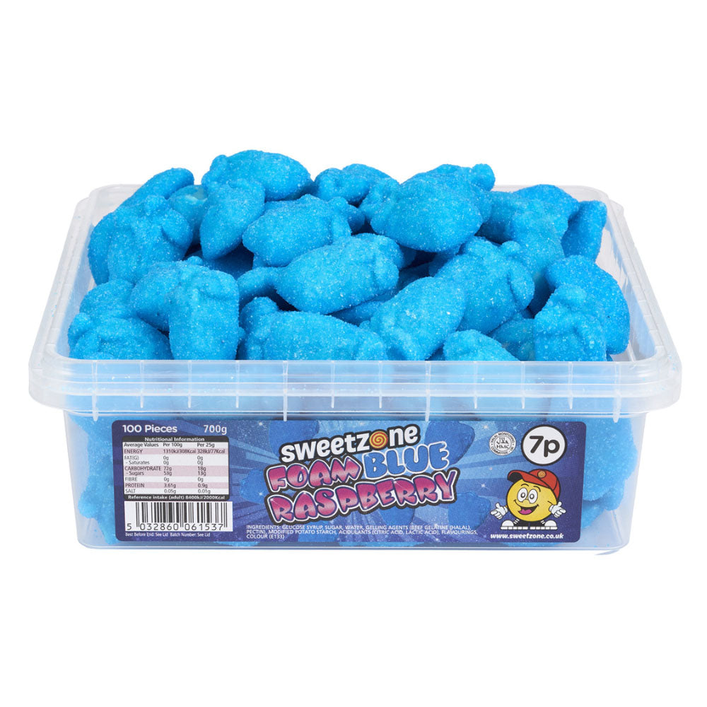 Sweetzone 700g Halal Sweets Tub – Assorted Jelly & Foam Candy