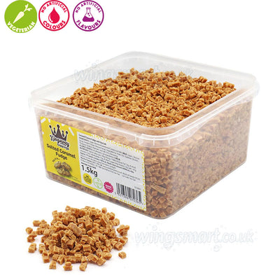 Kingsway Toppings Salted Caramel Fudge, Mini Caramel Fudge & Honeycomb Sprinkles Tub