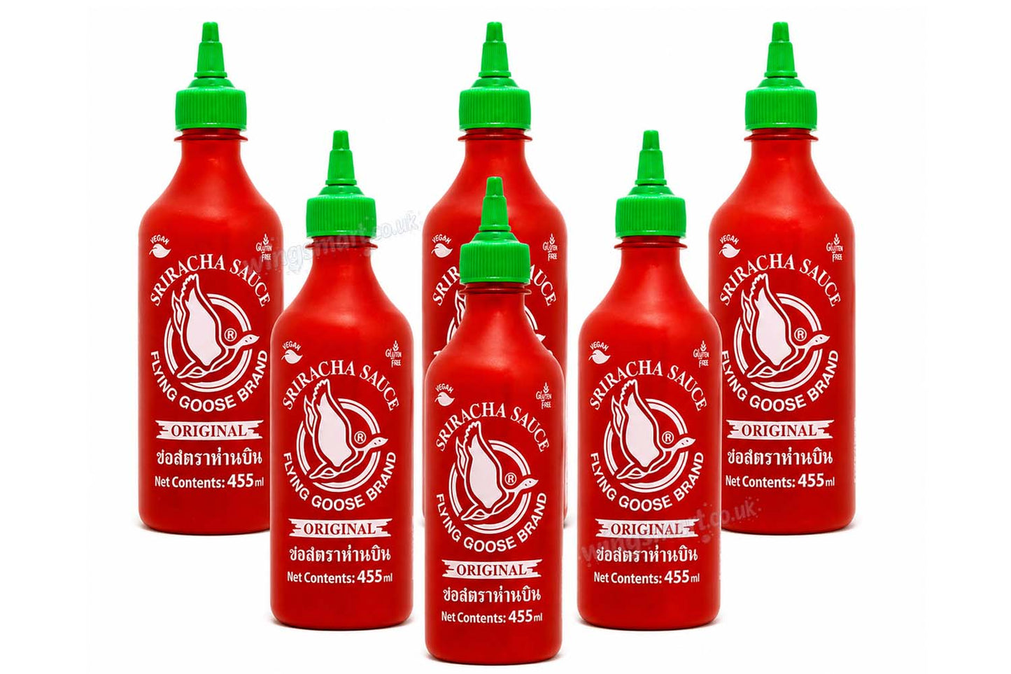 Flying Goose Brand Original Sriracha Sauce 455ml – 6 Pack