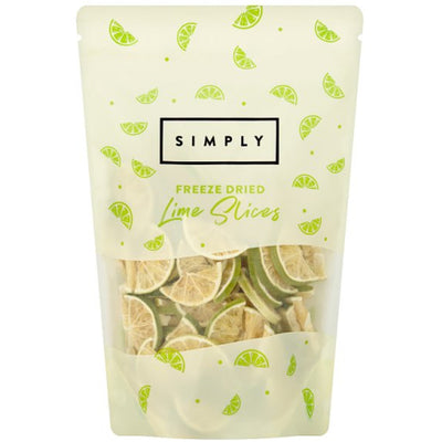 Simply Freeze Dried Lime Slices 100g
