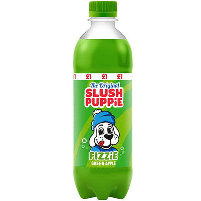 Slush Puppie The Original Fizzie Green Apple PMP 12 x 500ml