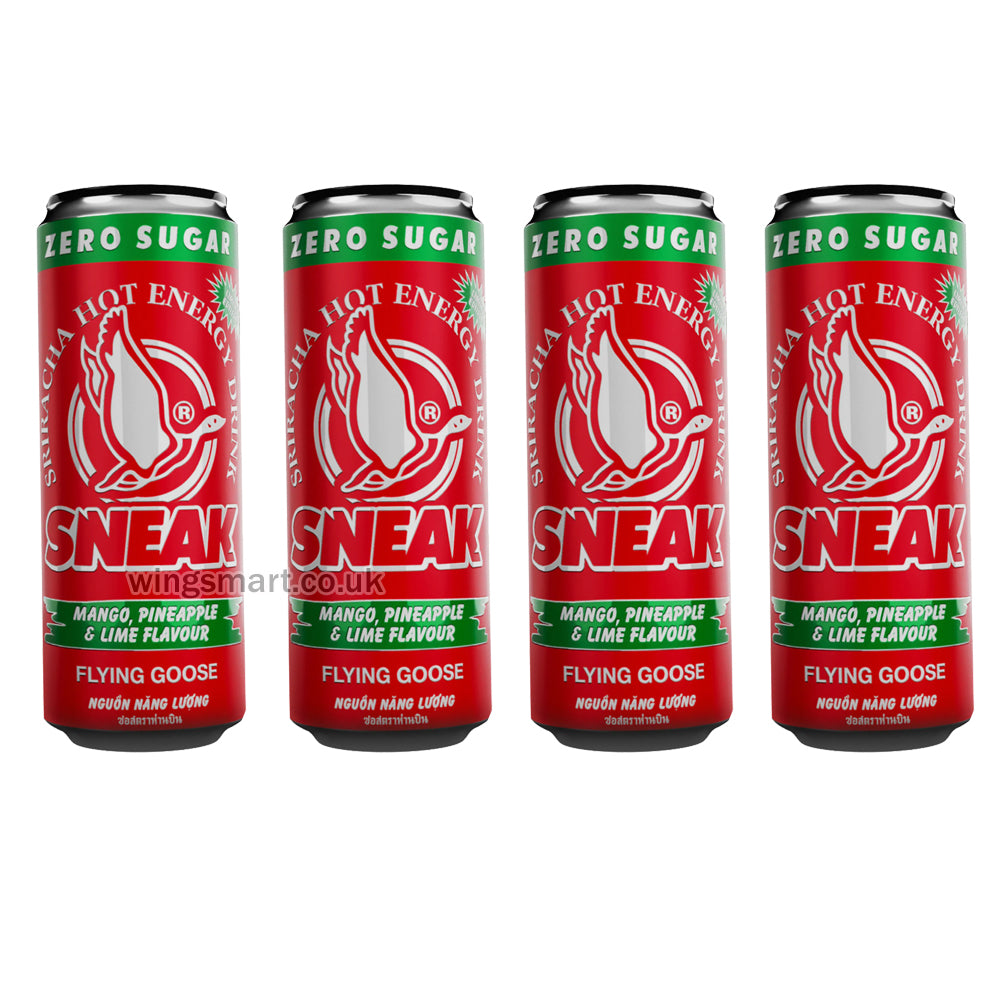 Sneak x Flying Goose Sriracha Mango Pineapple Lime Energy Drink 330ml