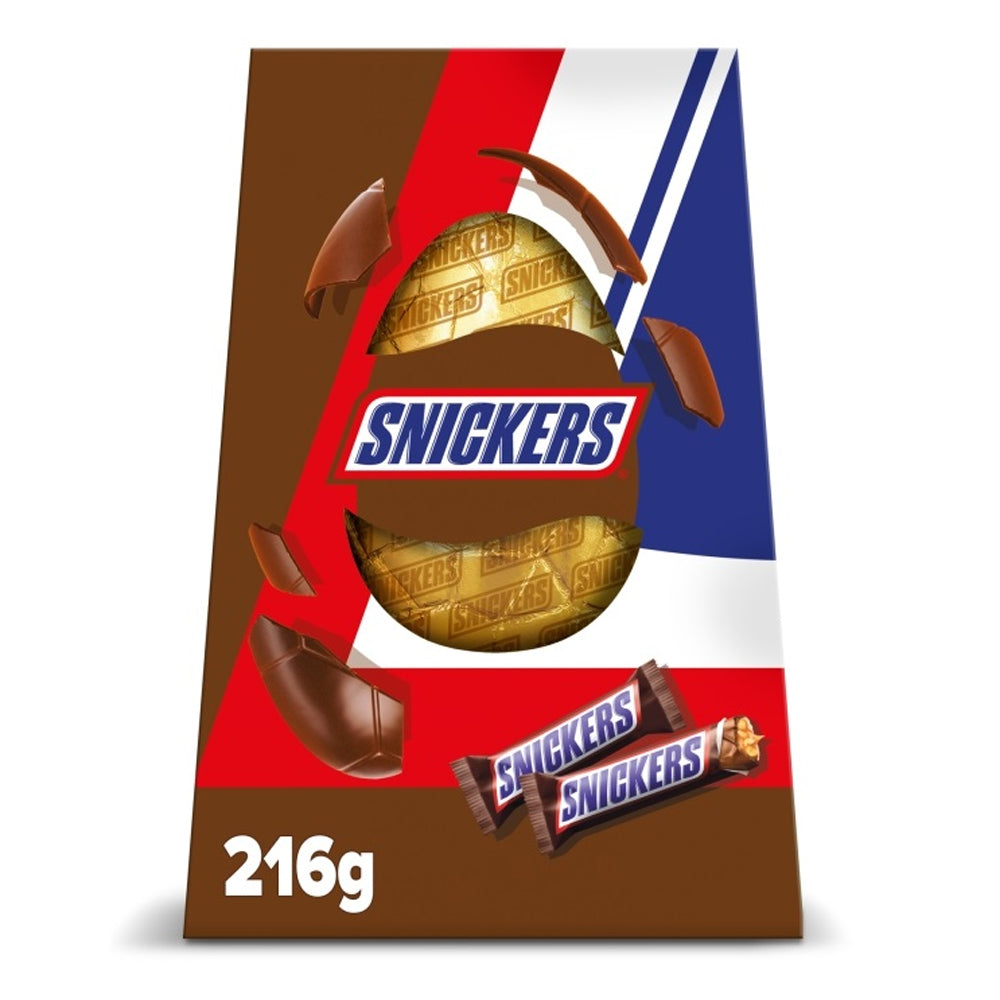 Snickers Chocolate & Peanut Extra Large Easter Egg 216g