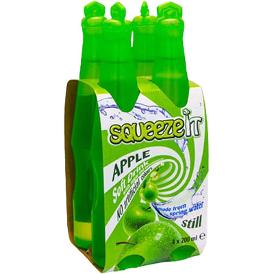 Squeeze It Still Juice Drink Apple 4 x 200ml