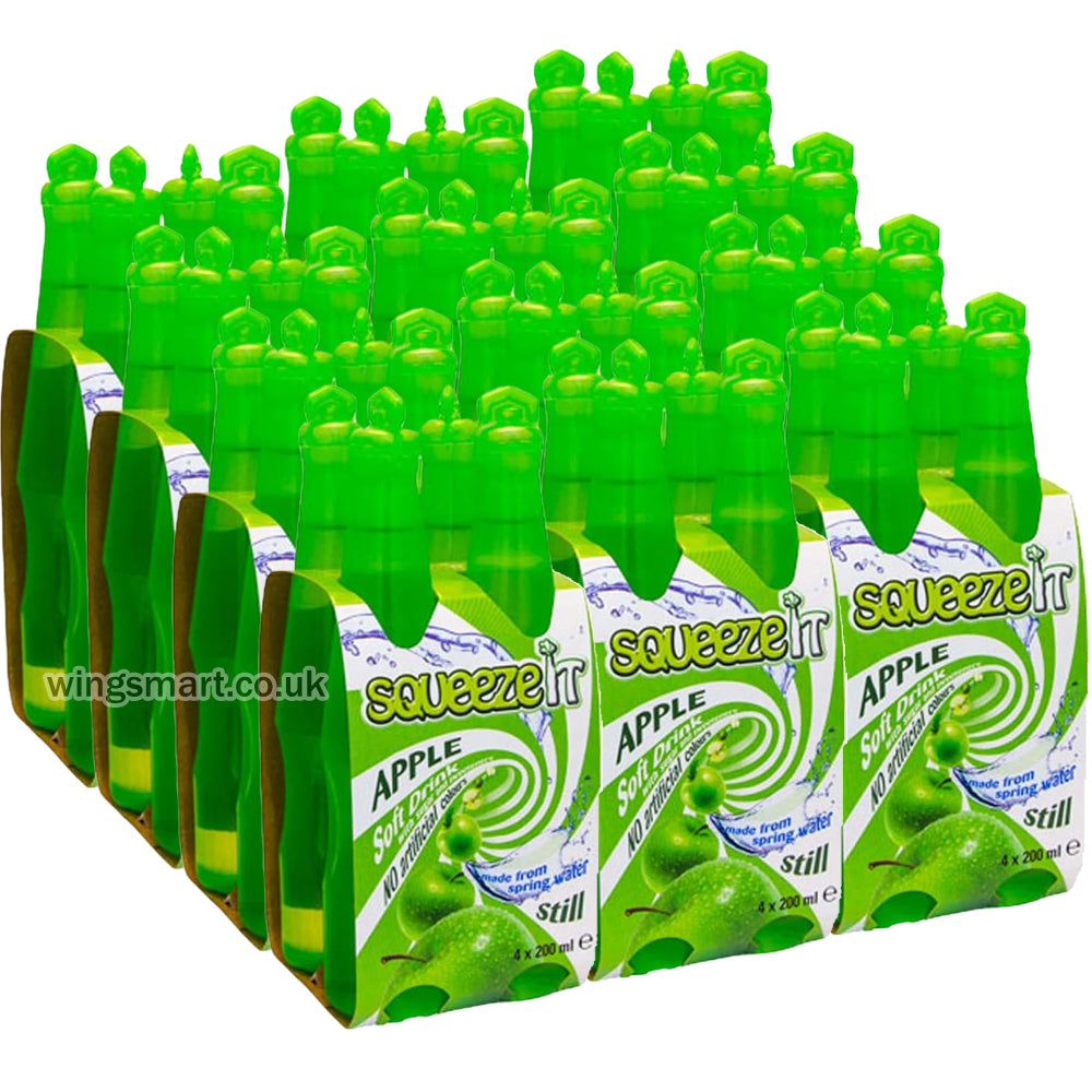 Squeeze It Still Juice Drink Apple 4 x 200ml