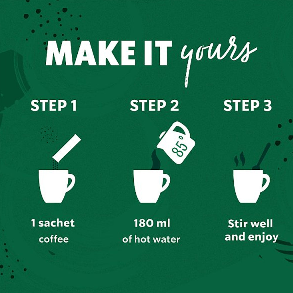 Starbucks Caramel Latte Instant Coffee Sachets 5x23g - Case of 6