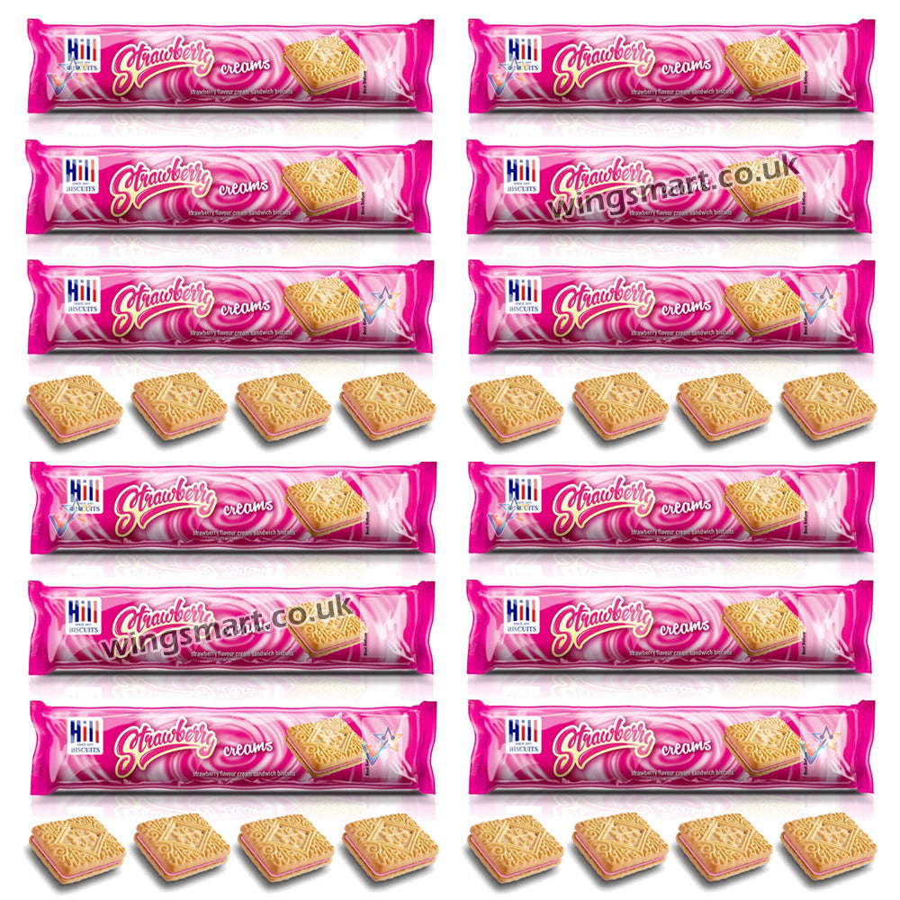 Hills Creams Biscuits Orange, Strawberry, Coconut, Digestive, Chocolate etc 150g - WingsMart