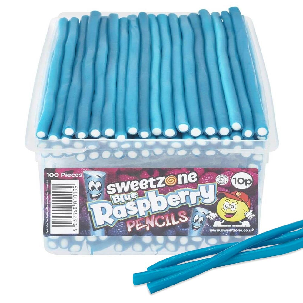 Sweetzone Pencil Sweets Tub (100 Pieces) – Assorted Flavours